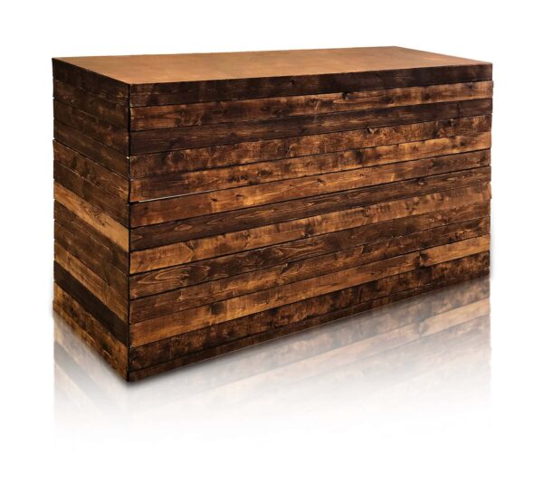 8FT WOOD BAR