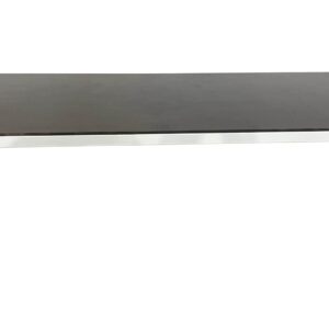 METRO WHITE TABLE WITH WOOD TOP
