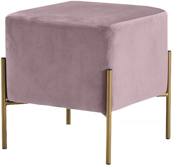SOPHIA BLUSH PINK OTTOMAN